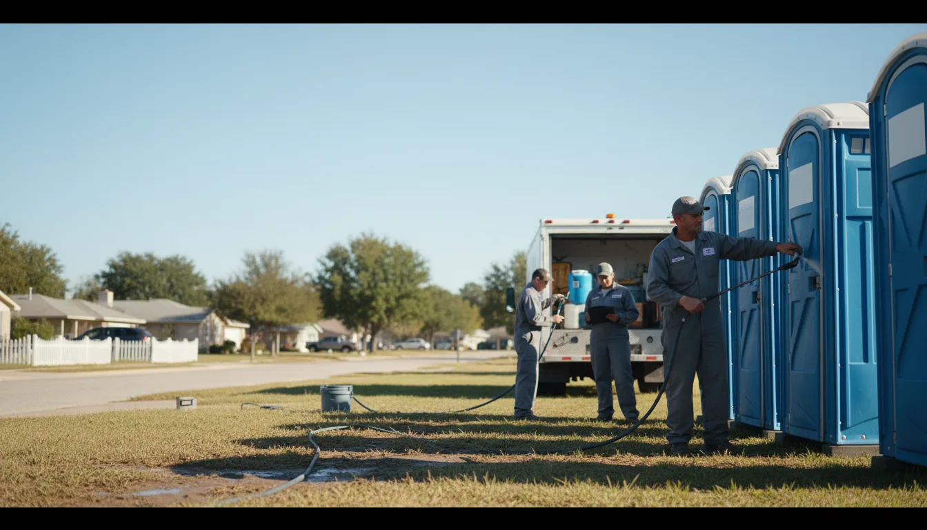 Long-Term Portable Toilet Rental in Pierceton, IN near me